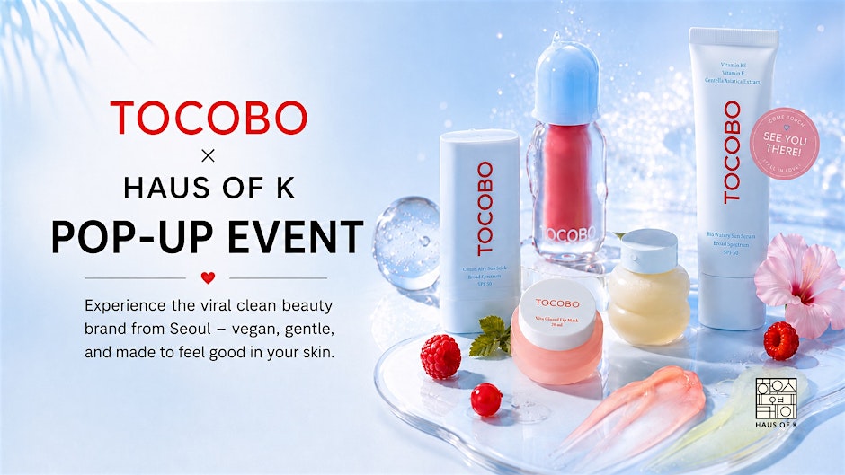 POP-UP: TOCOBO, Korea’s Viral Sun Care Obsession poster
